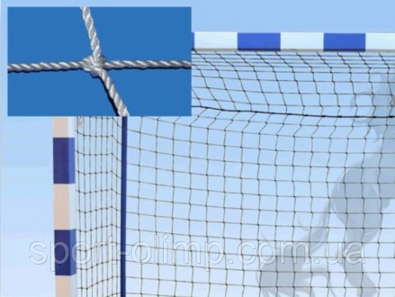 Сетка футзальная/гандбольная . Ячейка: 15*15 см. SD-818. Шостка. фото 1