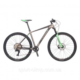 Велосипед Crosser Solo 27,5" (рама 18, 2*9) Hidraulic L-TWOO сіро-зелений
Новинк. . фото 2