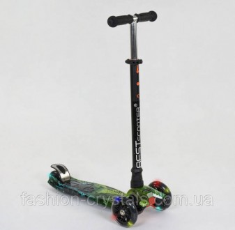 Самокат Best scooter maxi A 254 темнозеленый. Одеса. фото 1 Самокат Best scooter maxi A 254 темнозеленый. Одеса. фото 1