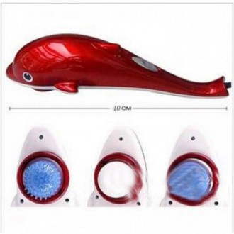 
Массажер для тела, рук и ног Dolphin Дельфин. GR-286 Цвет: красный
Массаж всего. . фото 2