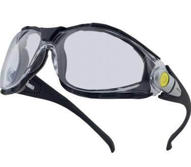 
Очки защитные открытого типа с прозрачными линзами и усиленной боковой защитой . . фото 2