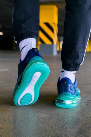 Кроссовки мужские синие Nike Air Max 720 Deep Royal 
Шикарные мужские кроссовки . . фото 7