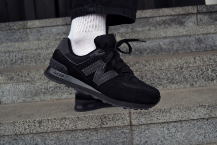 Кроссовки мужские черные New Balance 574 
Рады представить вашему вниманию круты. . фото 2