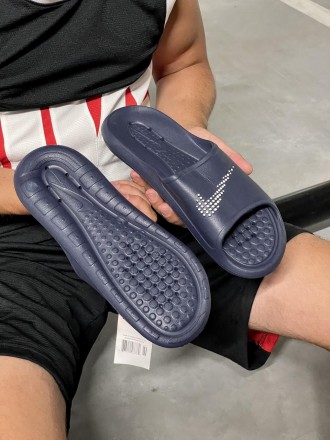 Тапочки мужские синие Nike Victori One Shower Slide 
Шикарные мужские тапочки На. . фото 5