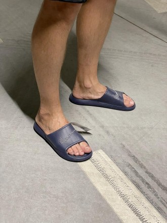 Тапочки мужские синие Nike Victori One Shower Slide 
Шикарные мужские тапочки На. . фото 3
