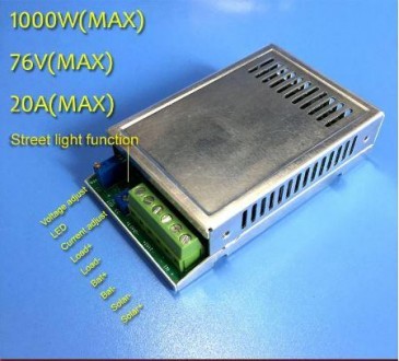 MPPT Солнечный контроллер заряда аккумулятора, стабилизатор, 76V 20A 
Мррт контр. . фото 3