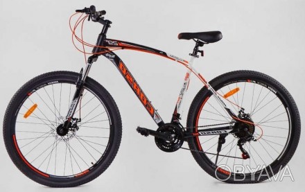 Спортивный велосипед 29 дюймов со стальной рамой и 21 скоростью, CORSO HIGH RACE. . фото 1