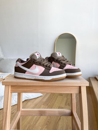 Кроссовки женские коричневые Nike SB Dunk Low 
Женские кроссовки Nike SB Dunk ко. . фото 7