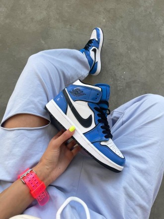 Кроссовки женские синие Nike Air Jordan 1 Retro
Спортивные женские кроссовки Най. . фото 5