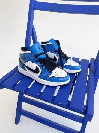 Кроссовки женские синие Nike Air Jordan 1 Retro
Спортивные женские кроссовки Най. . фото 4