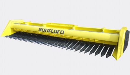 Классический вариант жатки Sunfloro обладает максимальной надежностью и высокой . . фото 4