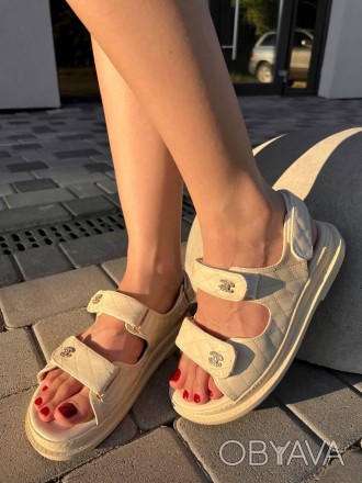 Сандали женские бежевые Chanel "Dad" Sandals
Представляем вашему вниманию женски. . фото 1