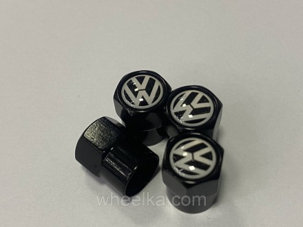 Комплект металлических колпачков с логотипом Volkswagen предохраняют ниппели от . . фото 3