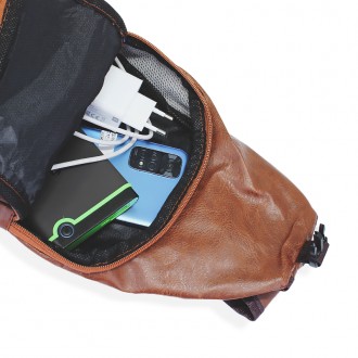Городской рюкзак на одно плече с USB-портом.
Сумка подобного фасона серии Haodie. . фото 7