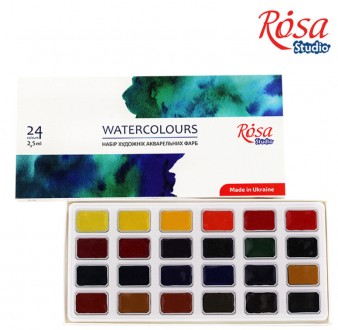 
Художественные акварельные краски ROSA Studio предназначены для обучения и разв. . фото 3