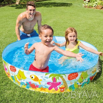  
Детский каркасный бассейн Intex для детей от 3-х лет. Размер чаши позволит игр. . фото 1