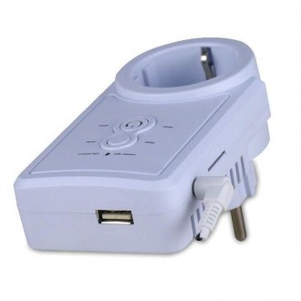 Умная GSM розетка с термометром и USB выходом
GSM розетка с термометром и дистан. . фото 7
