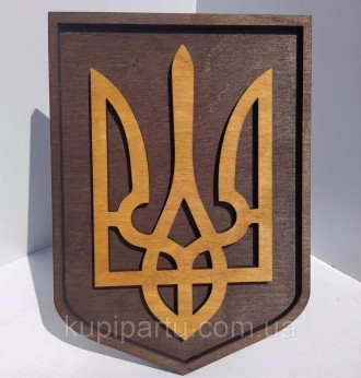 Герб (Трезубец) – это один из главных символов независимой Украины. Ручная работ. . фото 3