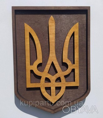 Герб (Трезубец) – это один из главных символов независимой Украины. Ручная работ. . фото 1