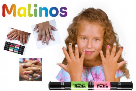 Детский лак-карандаш для ногтей Malinos Creative Nails на водной основе (2 цвета. Запоріжжя. фото 1 Детский лак-карандаш для ногтей Malinos Creative Nails на водной основе (2 цвета. Запоріжжя. фото 1