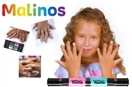 
Детский лак карандаш для ногтей Malinos Creative Nails - безопасный лак для тво. . фото 11