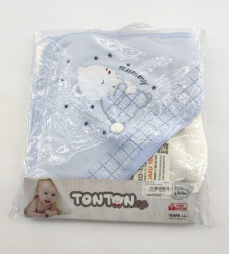  
Махровое полотенце конверт для новорожденных. Очень мягкий и приятный. Очень х. . фото 4
