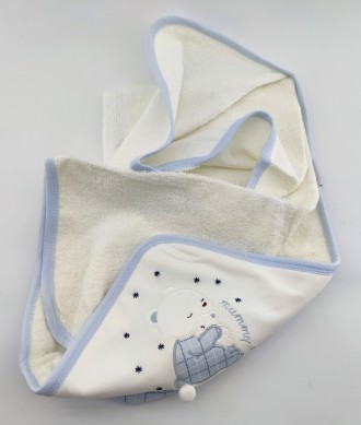 
Махровое полотенце конверт для новорожденных. Очень мягкий и приятный. Очень х. . фото 3