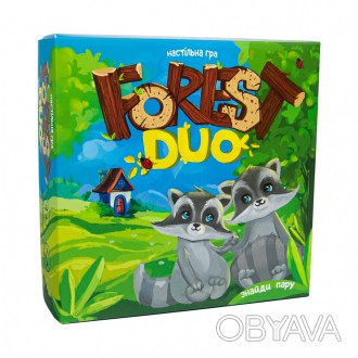 «Forest Duo» – настольная игра развивающая память, подходит для детей старше 4-х. . фото 1