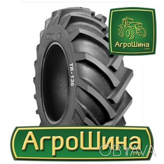 BKT TR 136 18.40R26 — диагональная сельхоз шина. Особый состав резиносмеси гаран. . фото 1