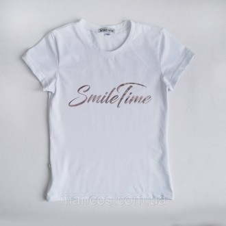 Футболка для девочки белая / черная, SmileTime
Новая коллекция летней одежды для. . фото 3