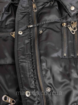 Женская куртка Towmy черная короткая с капюшоном 
Состояние: б/у в идеальном сос. . фото 4