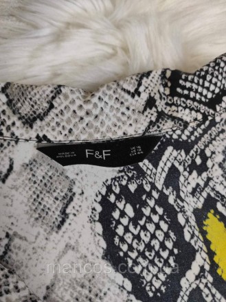 Женская рубашка F&F змеиный принт 
Состояние: б/у, в отличном состоянии
Производ. . фото 7