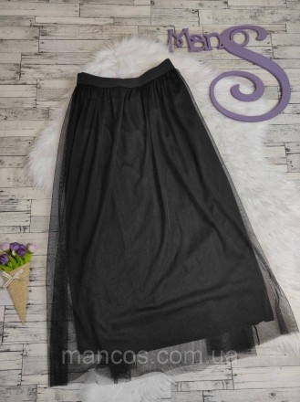 Женская юбка LCW CASUAL фатиновая черная 
Состояние: б/у, в идеальном состоянии
. . фото 2