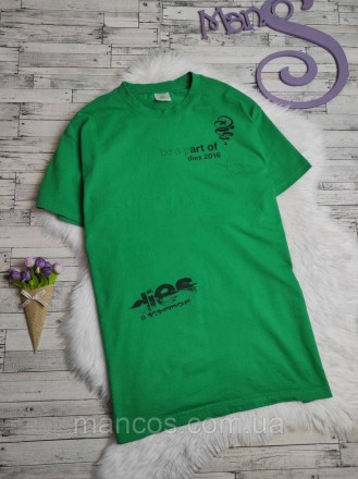 Мужская футболка B&C зеленая
Состояние: б/у, в идеальном состоянии
Производитель. . фото 2