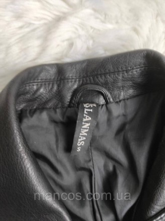 Женская куртка Lanmas кожаная косуха черная 
Состояние: б/у, в отличном состояни. . фото 7