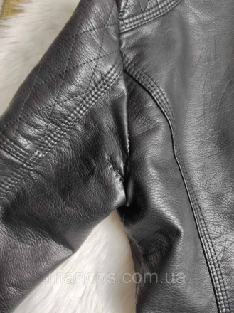 Женская куртка Lanmas кожаная косуха черная 
Состояние: б/у, в отличном состояни. . фото 8