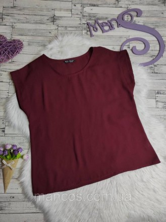 Женская блуза Select цвета марсала 
Состояние: б/у, в отличном состоянии
Произво. . фото 2