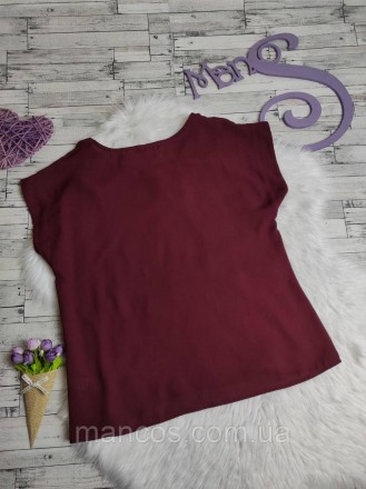 Женская блуза Select цвета марсала 
Состояние: б/у, в отличном состоянии
Произво. . фото 5