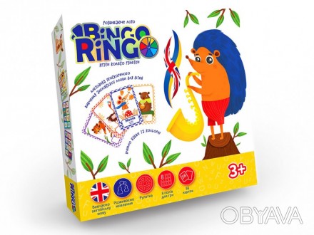 BINGO RINGO - это веселая, красочная настольная игра, которая подарит незабываем. . фото 1