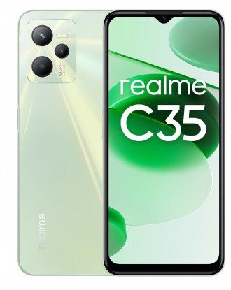 Смартфон Realme C35 4/64GB Dual Sim Glowing Green EU_ 
 
Отправка данного товара. . фото 7