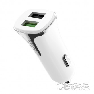 АЗУ Hoco Z31 QC3.0 (2USB/3.4A) (Белый) 784359