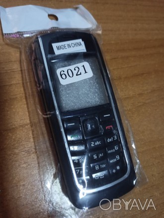 Корпус Nokia 6021 с клавиатурой
 
 
Черный цвет
 
 
Набор передняя, задняя панел. . фото 1
