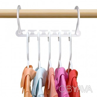 Двойная вешалка для одежды - это новая модная модель вешалок, которая поможет сэ. . фото 1