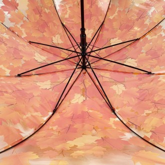 Зонт, декорированный кленовыми листьями не только укроет от дождя, но и обеспечи. . фото 6