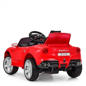 Электромобиль детский Bambi Racer Ferrari M-3176EBLR Детский электромобиль Bambi. . фото 3