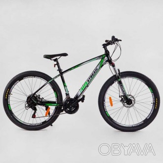 Велосипед Спортивный CORSO «AirStream» 27.5" дюймов 27538 рама алюминиевая 17’’,. . фото 1