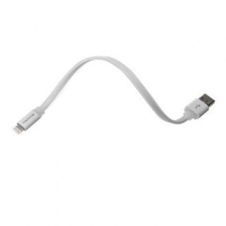 Тип - кабель; тип Вход - USB 2.0 (AM); тип Выход - Lightning; длина - 0.25 м; Цв. . фото 3