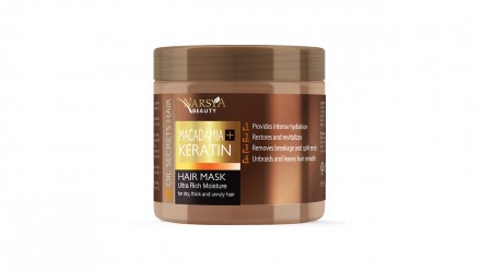 Маска для волос с макадамией и кератином Macadamia & Keratin от Arsy Cosmetics 3. Киев. фото 1 Маска для волос с макадамией и кератином Macadamia & Keratin от Arsy Cosmetics 3. Киев. фото 1