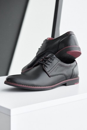 Мужские туфли кожаные весна/осень черные SL-Udg-1910 классические. Николаев. фото 1 Мужские туфли кожаные весна/осень черные SL-Udg-1910 классические. Николаев. фото 1