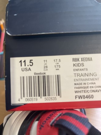 Нові оригінальні дитячі кросівки Reebok
Не підійшов розмір. . фото 2